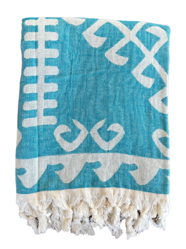 Turquoise turkish towels hotsell
