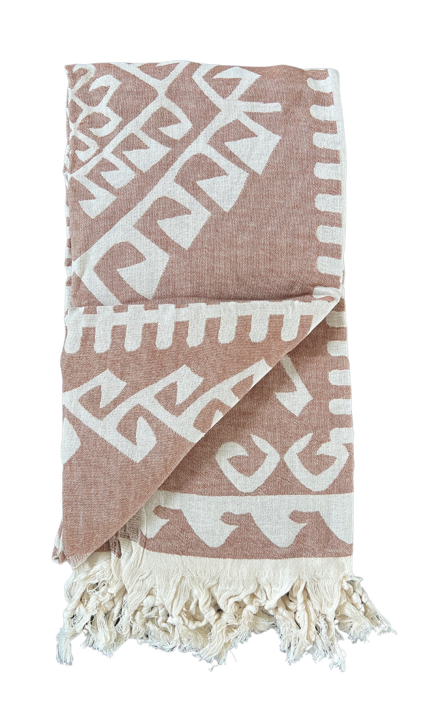 Brown Aztec Turkish Towel