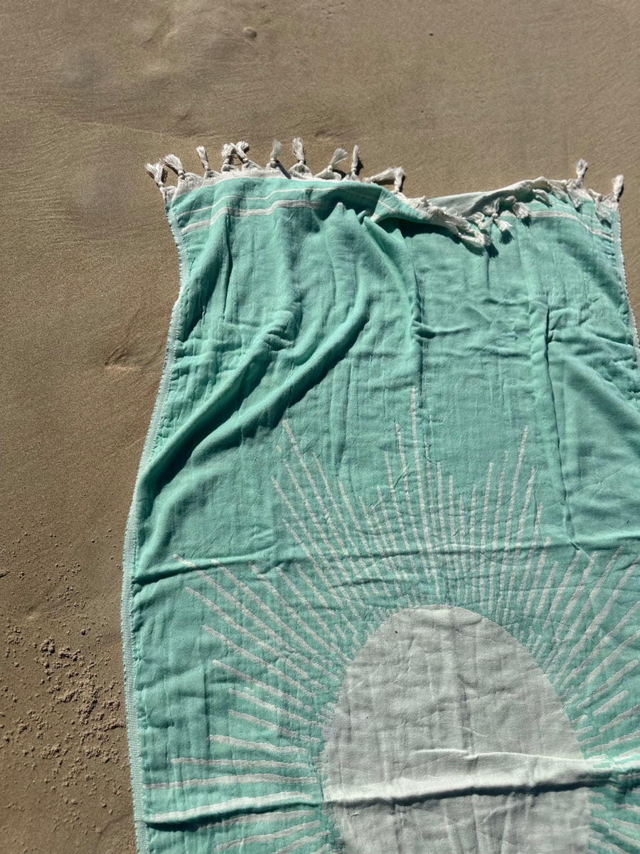 Sage Sun Turkish Towel