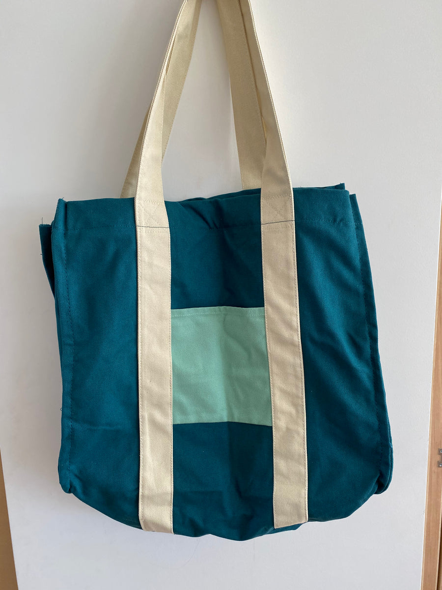 Saltbush Oversized Canvas Beach Bag LAST STOCK
